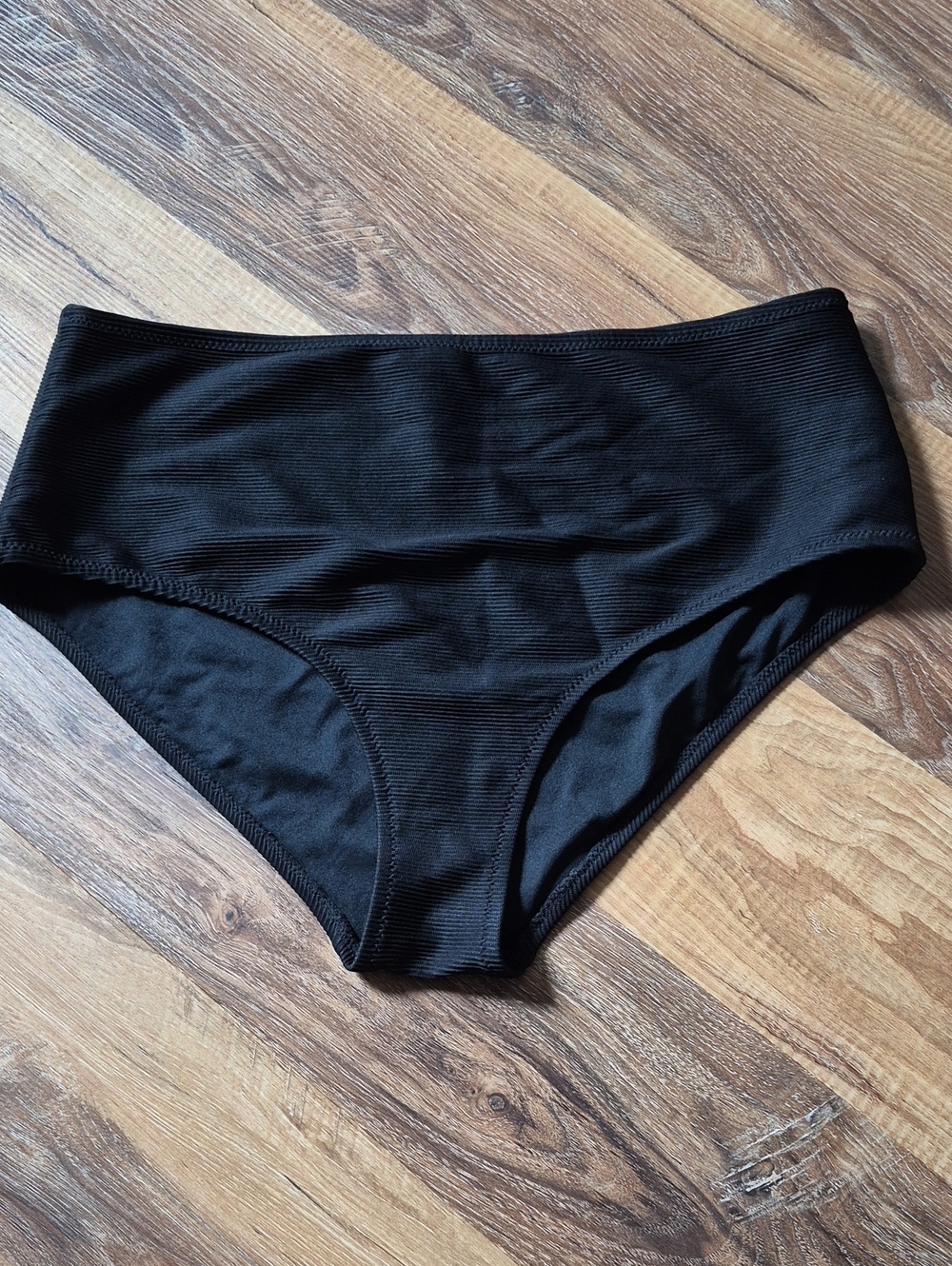 Old Navy Black High Waisted Full Coverage Swim Bikini Bottoms Size XL